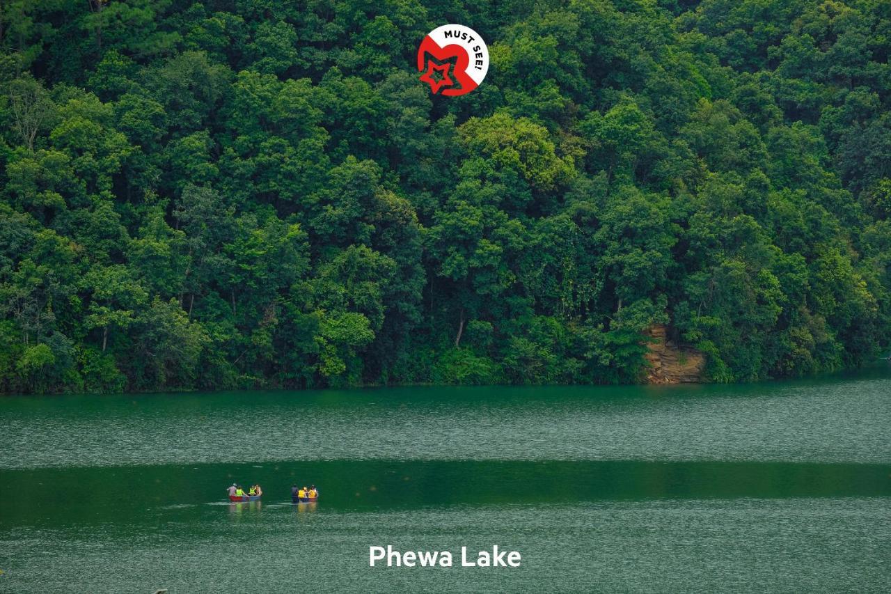 Hotel Rudrakshya Pokhara Buitenkant foto